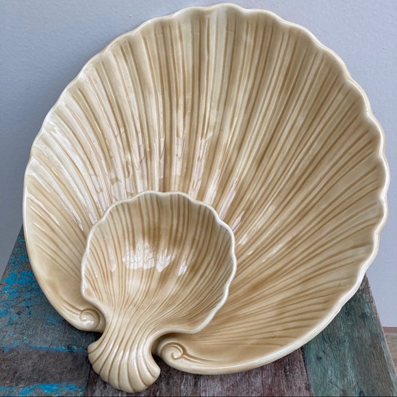 Vintage 1983 Scioto Mold Chip & Dip Platter - Picture 2 of 7